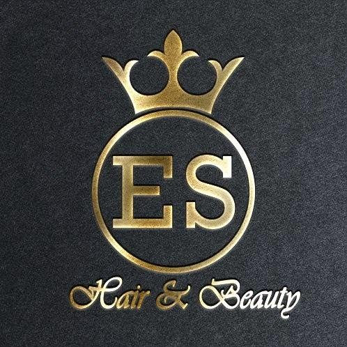 ES Hair & Beauty Salon logo
