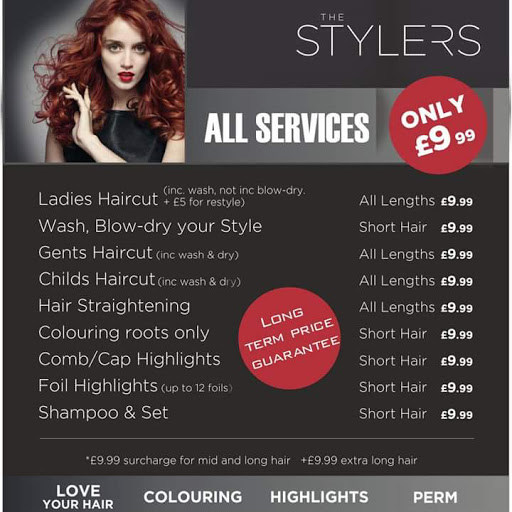 The Stylers Hair Professionals Ipswich logo