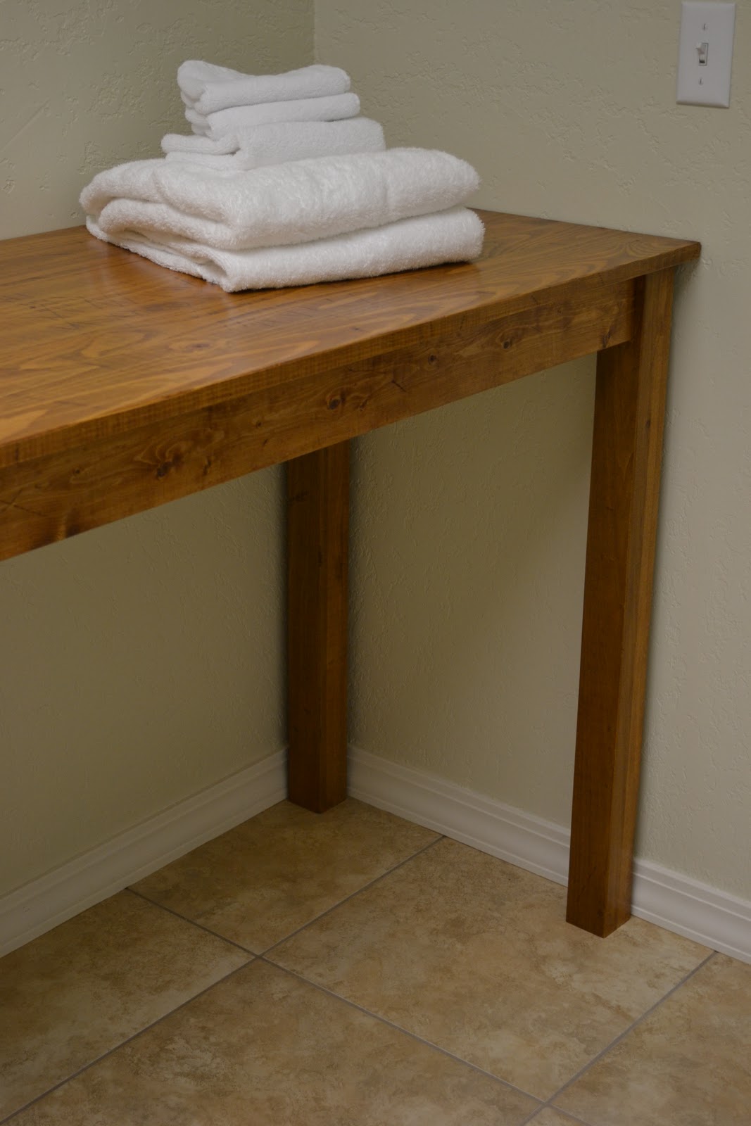 Upper kitchen cabinet height Looks empty underneath I know, but that is actually where a dog bed