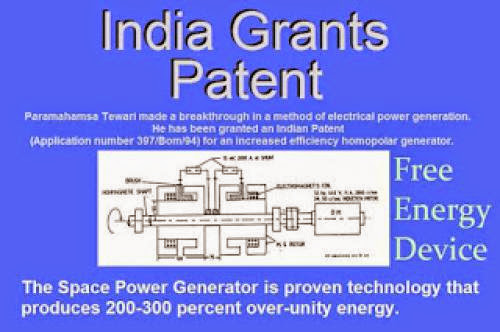 India First Free Energy Device Patent The Spg