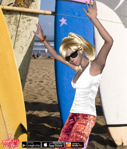 Teen Vogue Me Girl Level 40 - Surf's Up - Shawn - Snapshot