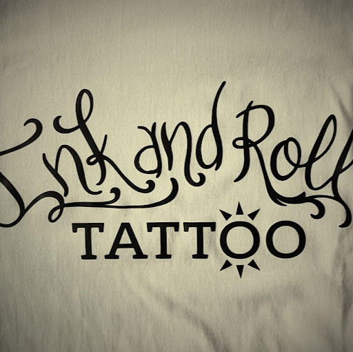 Ink & Roll Tattoo Shop logo