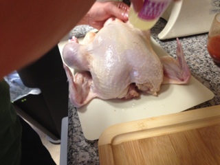 It's so easy to cook a whole chicken. Find out how to make oven-roasted chicken on www.drugstoredivas.net.