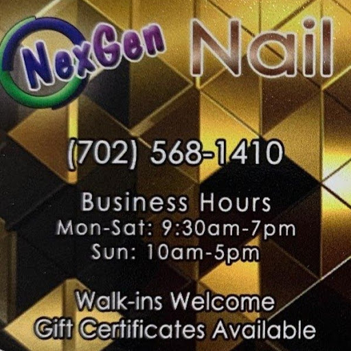 NexGen Nail Bar in Henderson (located in Lake Mead Crossing) logo