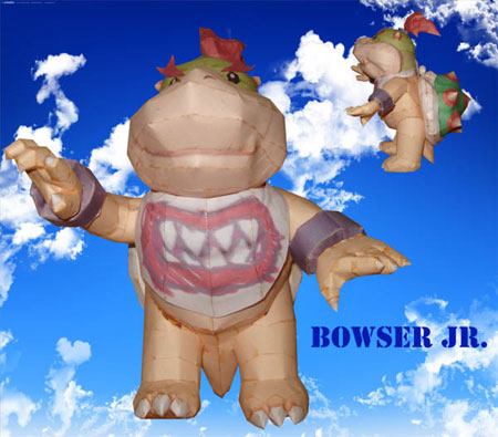 Bowser Jr. Papercraft
