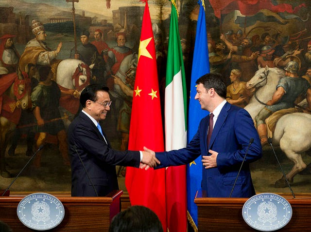 Firma accordi Italia-Cina - foto di Governo.it