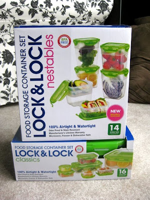 Lock & Lock Food Storage Container Set from JCPenney - Photo by Michelle Judd of Taste As You Go