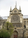 The Rose window from outside The Rose window from outside