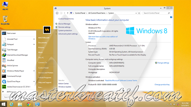Windows 8.1 Update 1 Full Version 2015 | MASTERkreatif