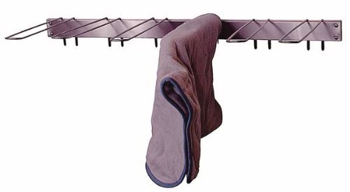Hydrocollator Towel Cover Drying Rack, 6 Hook Stainless
