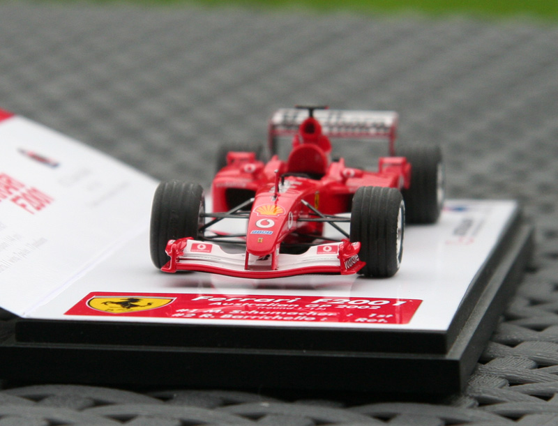 Ferrari F2001  M. Schumacher - GP d'Australie 2002 Tameo TMK 305 1/43 F2001_Aust2002_20