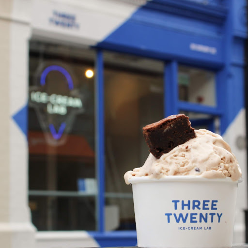 Three Twenty Ice Cream Lab logo