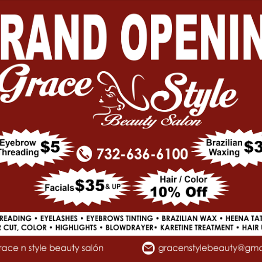 Grace n style beauty salon logo