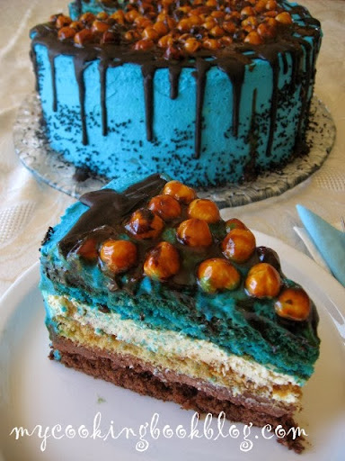 Торта "Синята лагуна" - My Cooking Book Blog
