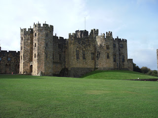 Alnwick Castle di Northumberland