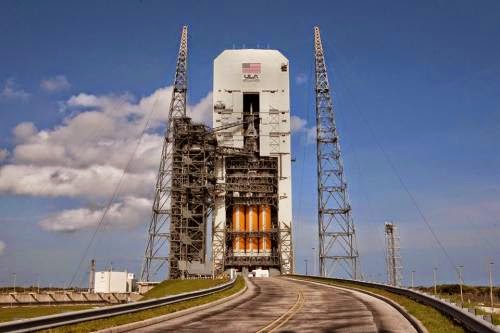 Orion Mated With Delta Iv Rocket