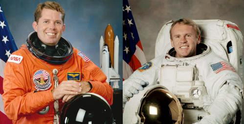 Nasa Astronauts David Leestma And Andrew Thomas Retire
