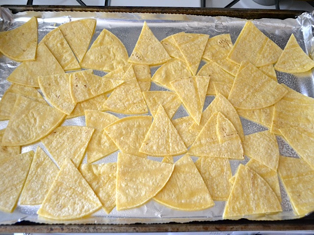 spread out chips