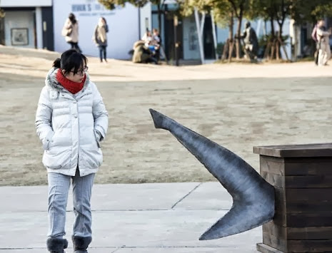 Tiburones en ataúdes: Una innovadora campaña de concientización