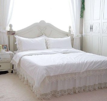 shabby style white elegant lace duvet cover bedding set shabby style white elegant lace duvet cover bedding set