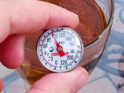 100 degree temperature beer