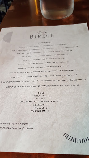 American Restaurant «Cafe Birdie», reviews and photos, 5631 N Figueroa St, Los Angeles, CA 90042, USA