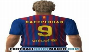 Crea tu propia camiseta del barcelona con tu nombre