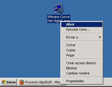 Instalar VMware vCenter Converter Standalone Agent en PC fsico origen