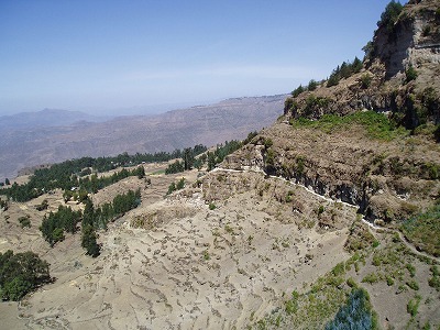 エチオピア旅行記|アシュトン・マリアム修道院からの絶景