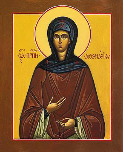 Venerable Athanasia The Abbess Of Aegina