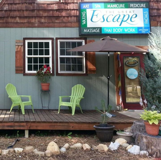 The Great Escape Spa & Art Shop logo