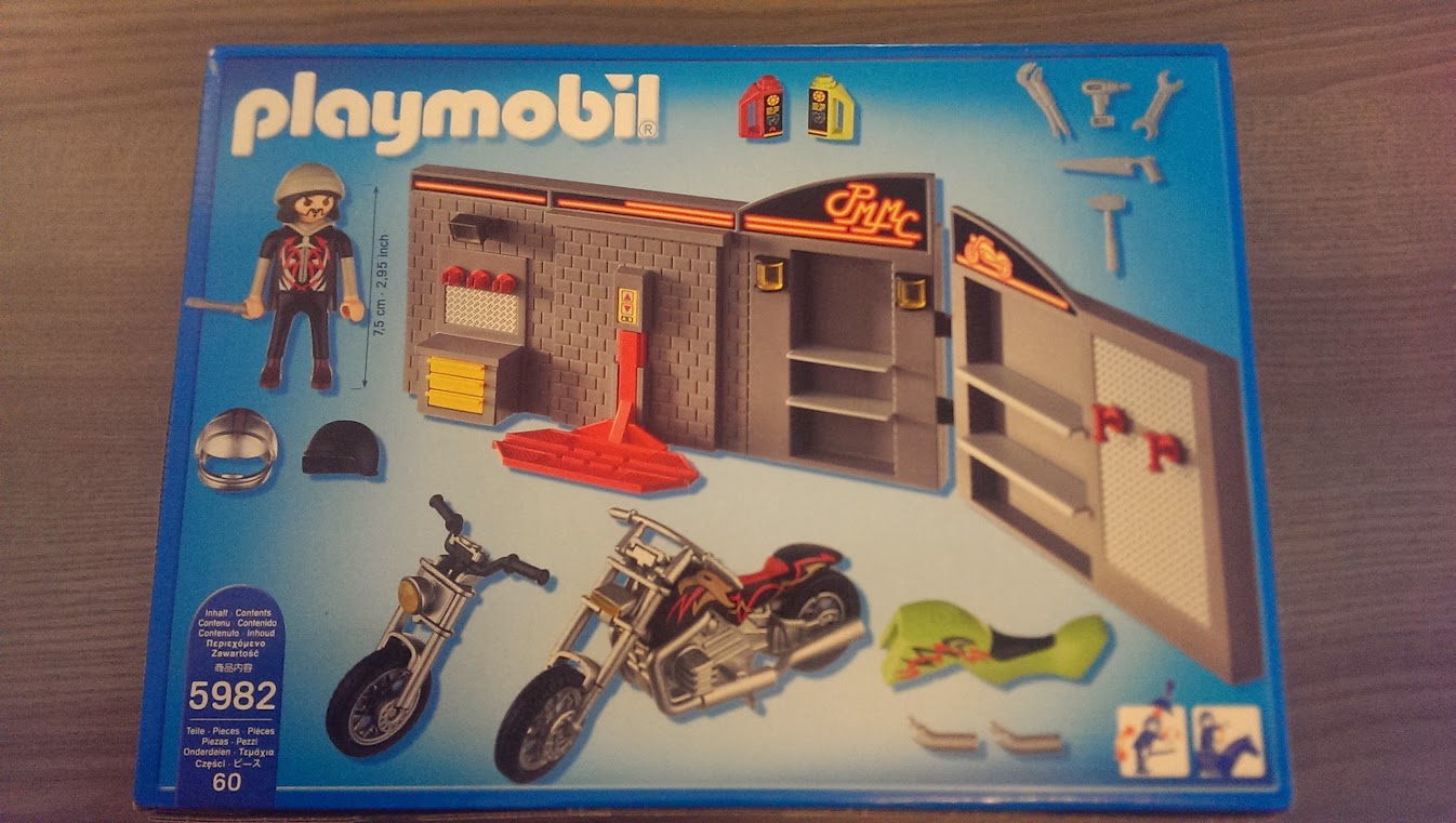 Playmobil garage tuning