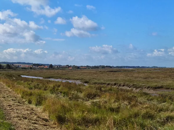 Brancaster in the distance