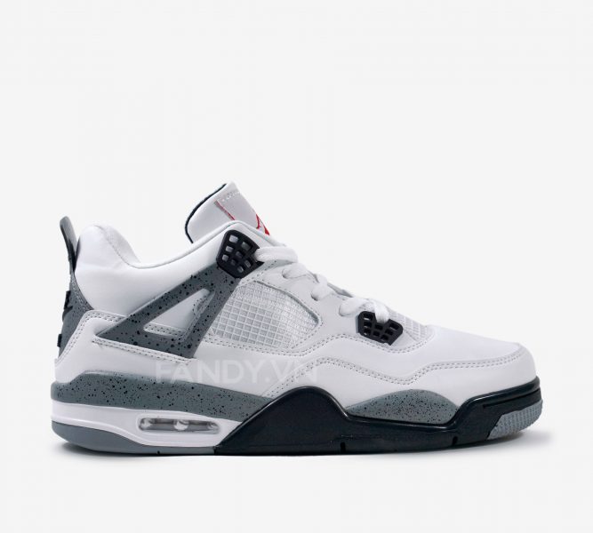 Giày Air Jordan 4 White Cement