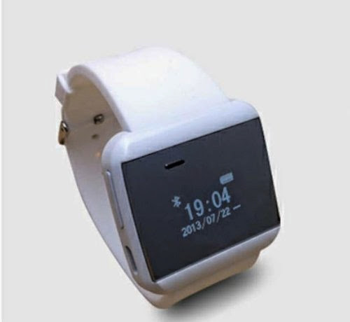  Smart Bluetooth Watch for Smartphone Answer Call Calling Mp3 Sms (white)