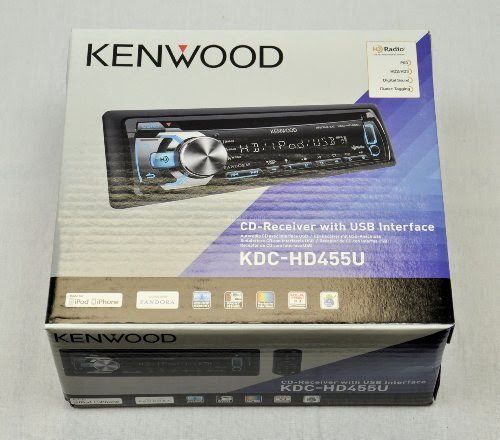  KENWOOD KDC-HD455U Single-DIN In-Dash CD Receiver with HD Radio(R)
