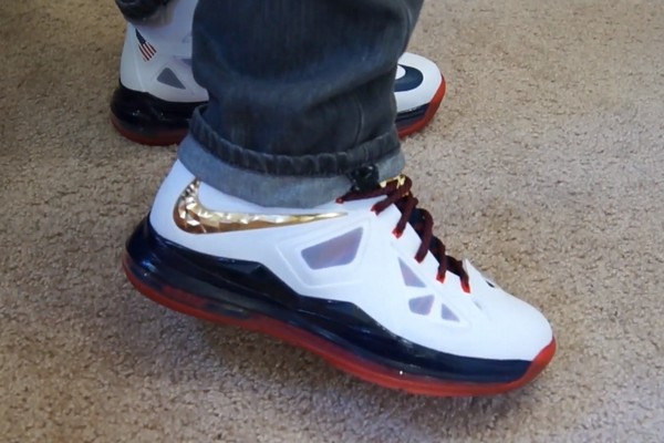 Video Review Nike LeBron X USA Basketaball Gold Medal