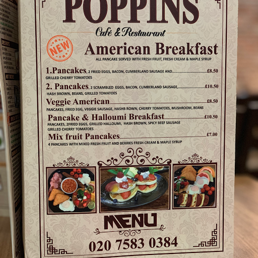 Poppins Cafe logo