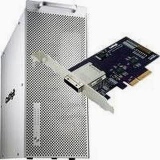 CalDigit HDPro2 8TB Hard Drive Array with eLane-1e 1 Port PCI-e Host Card, RAID 0, 1, 5, 6, and JBOD, for Mac & Windows