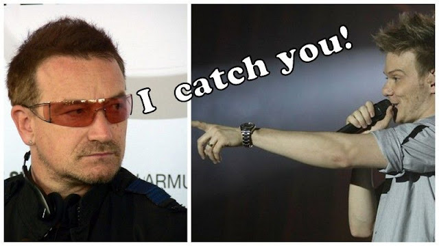 Grande susto da semana: Bono cantando “Ai se eu te pego”