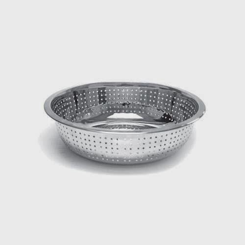  Excellanté 15-Inch Stainless Steel Colanders with 2.0 Millimeter Holes