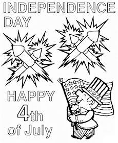 Images independence day 4th of July coloring pages