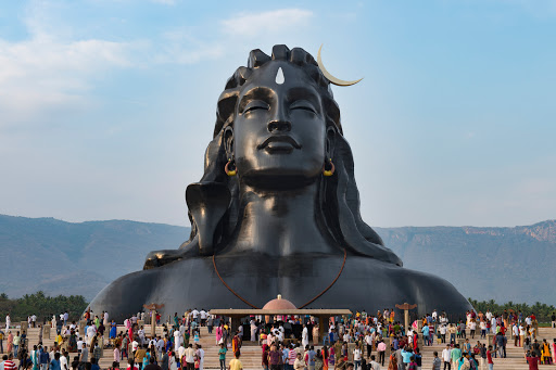 Adi Yogi Statue, Maha Shivaratri Grounds, Isha Yoga Center Road, Velliangiri Foothills, Ishana Vihar Post, Booluvampatti, Tamil Nadu 641109, India, Tourist_Attraction, state TN