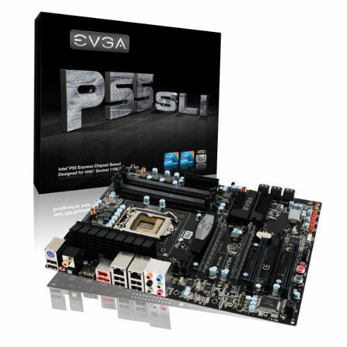  EVGA LGA1156/Intel P55/DDR3/PhysX  &  2-Way SLI/A & GbE/ATX Motherboard 132-LF-E655-KR (P55)