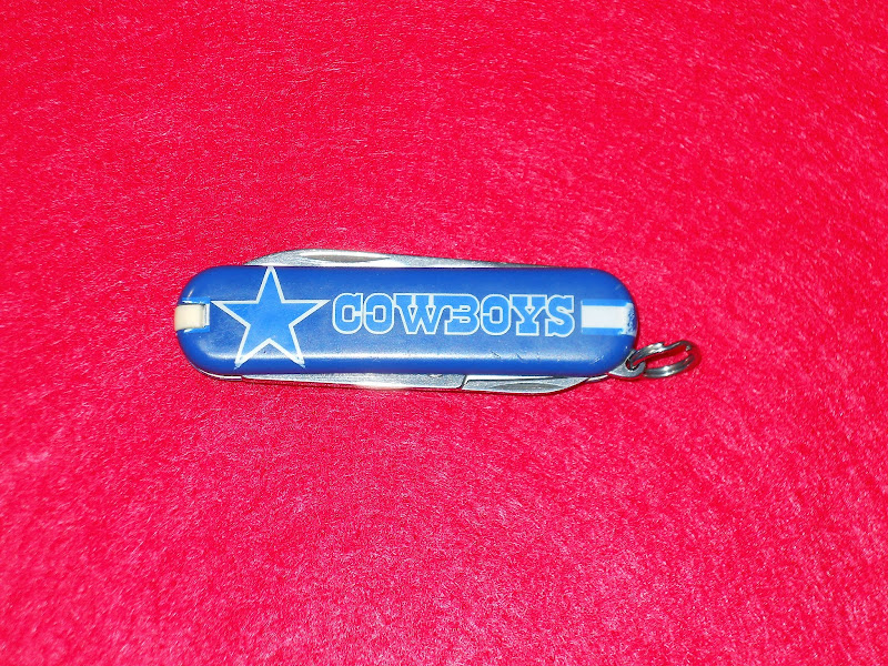 I Love SAK's Victorinox NFL Classic Dallas Cowboys in blue
