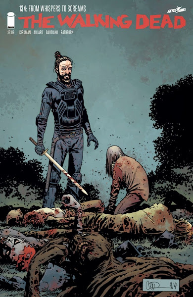 The Walking Dead comic issue #134 cover