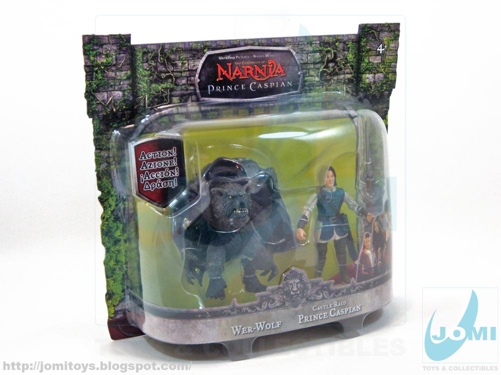 JoMi toys: Narnia Prince Caspian: Wer-Wolf and Castle Raid Prince Caspian