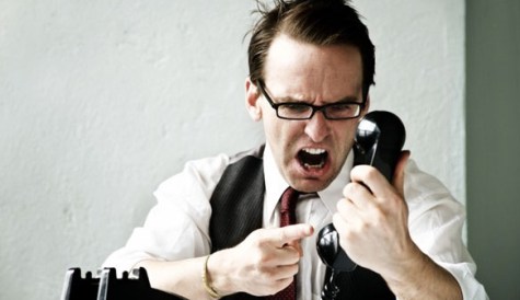 Employee Yelling into Phone | Customer Service