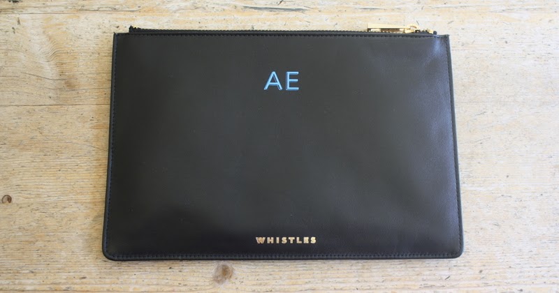 whistles gold clutch