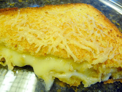 parmesan crusted grilled cheese